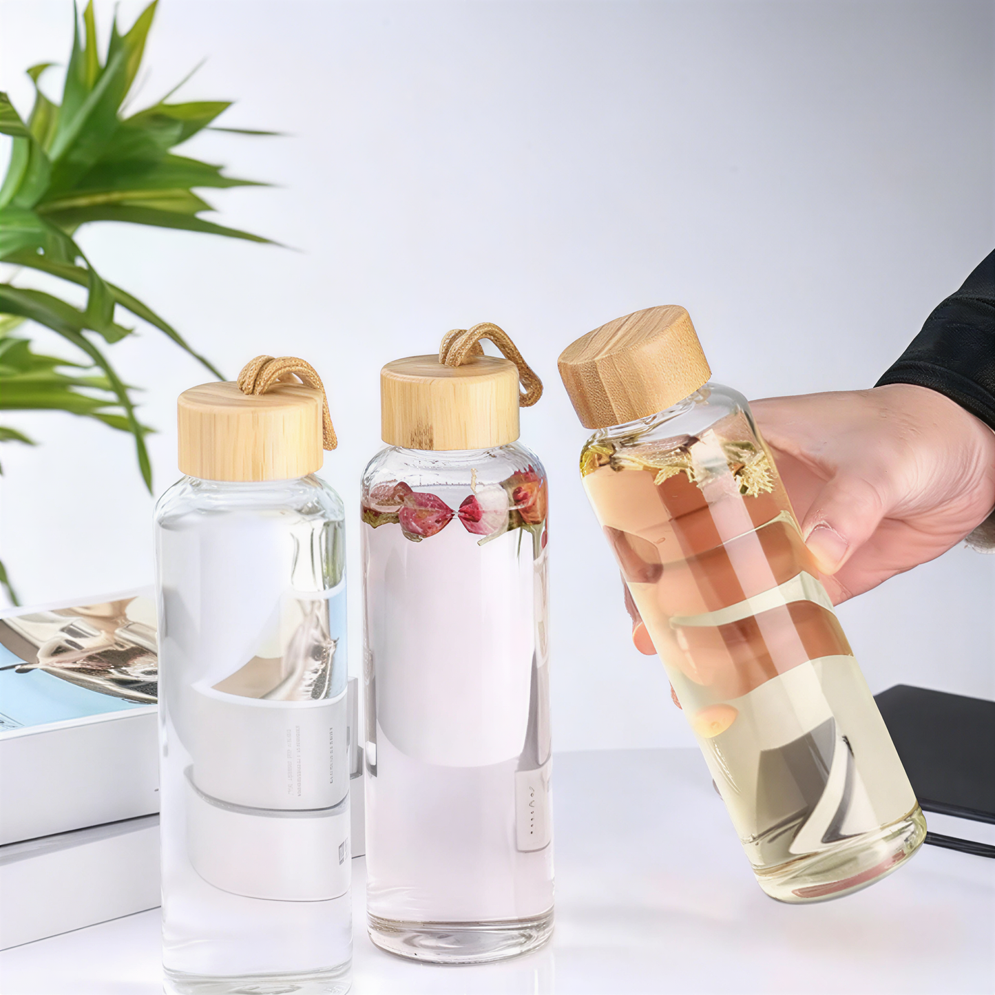 ClearFlow Everyday Glass Bottle