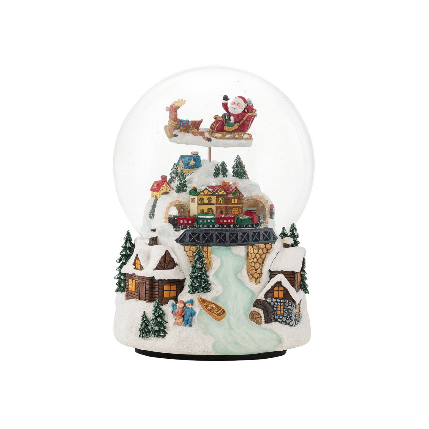 Home Branded Snow Globe