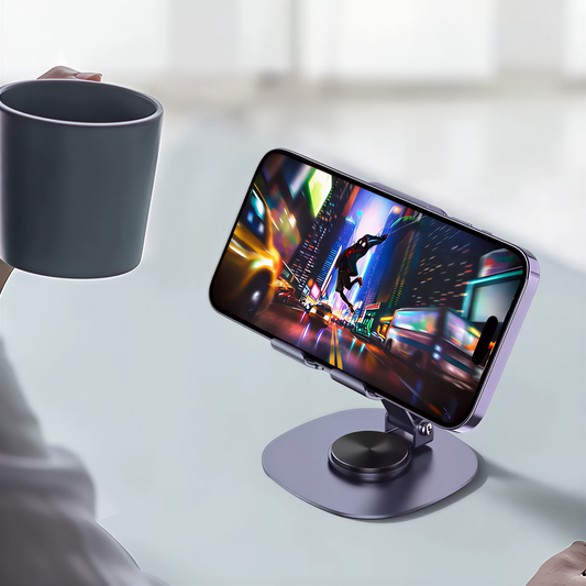 FlexView 360° Desk Phone Stand