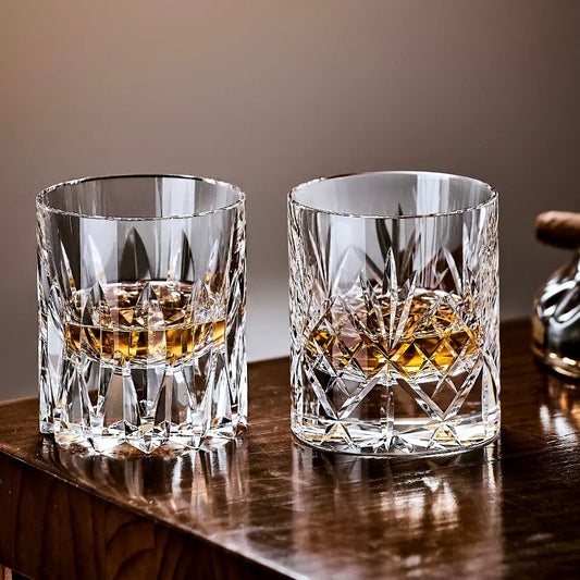 CrystalEdge Whiskey Glass