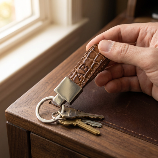 UrbanLoop Leather Keychain