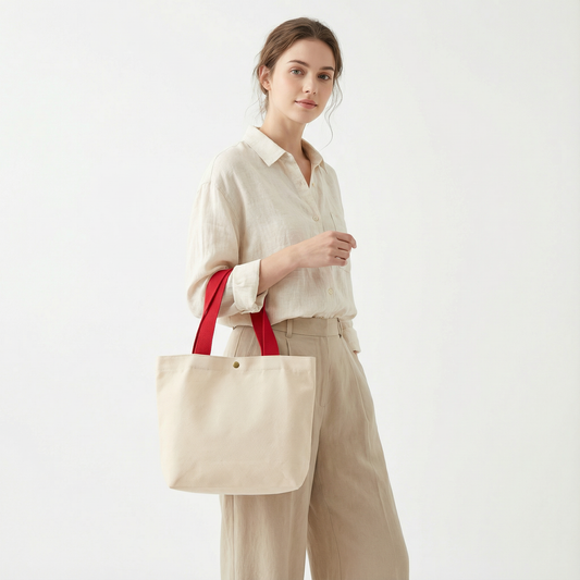 ColorHandle Canvas Tote