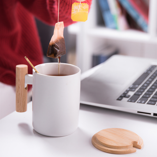 NordicWood Ceramic Mug