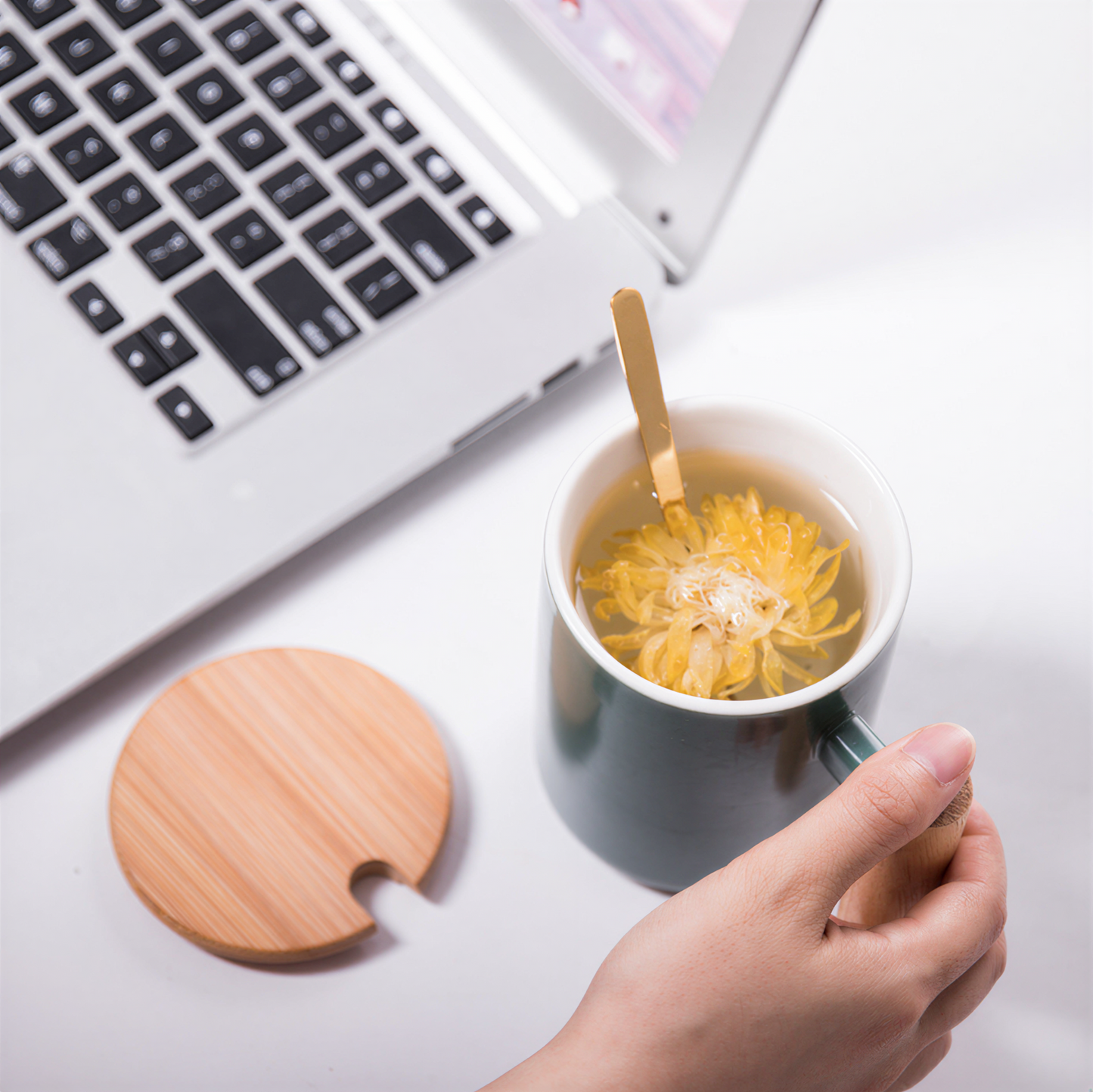 NordicWood Ceramic Mug