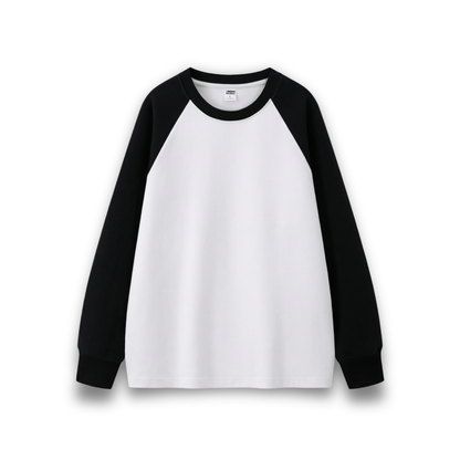ColorBlock Raglan Sweatshirt