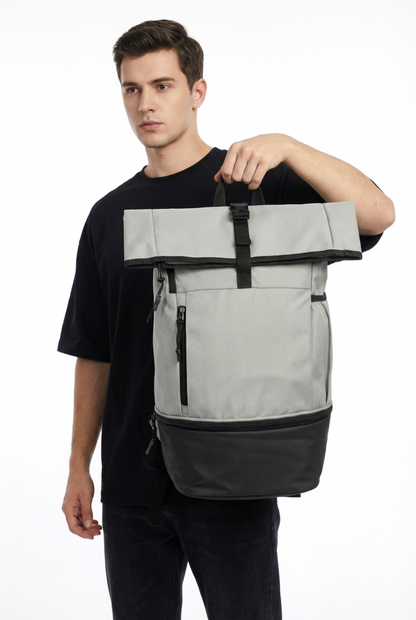 Roll-Top Sports Backpack