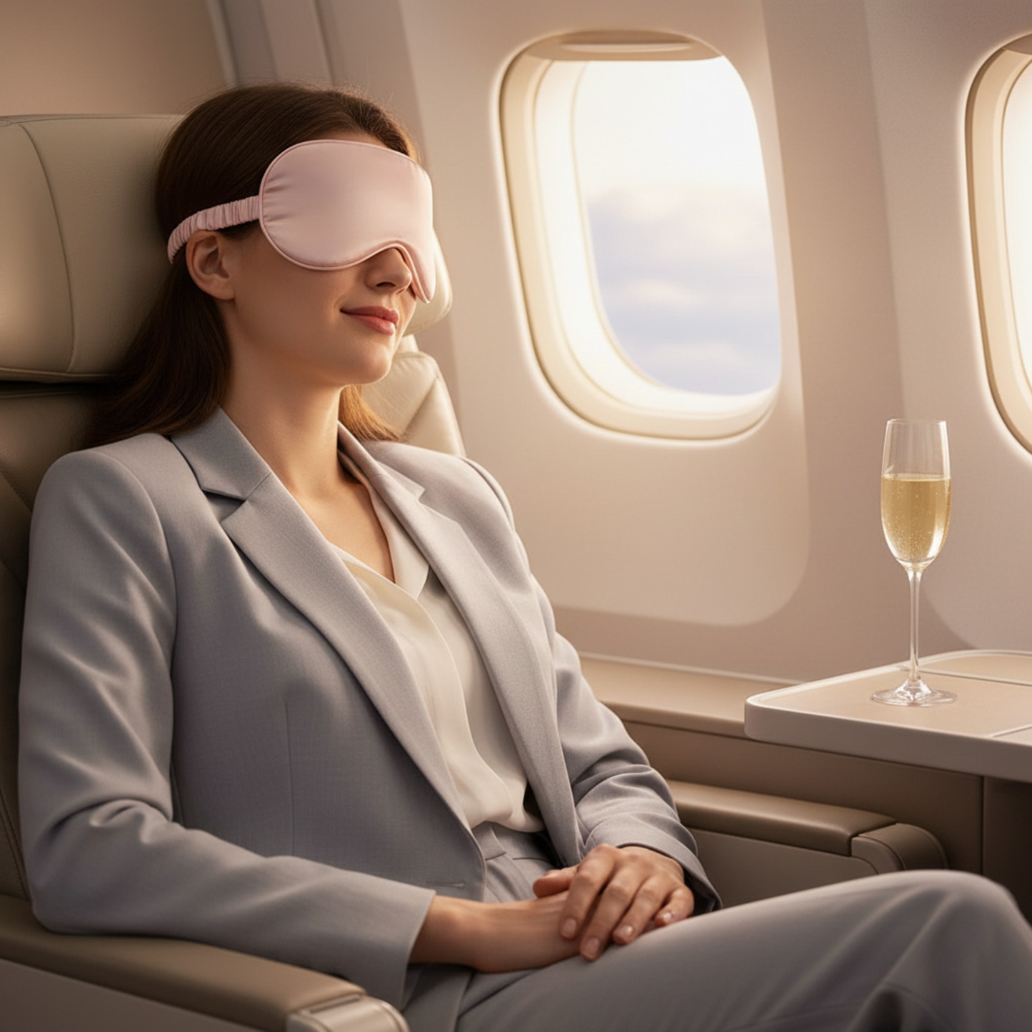 SilkGlow Sleep Mask