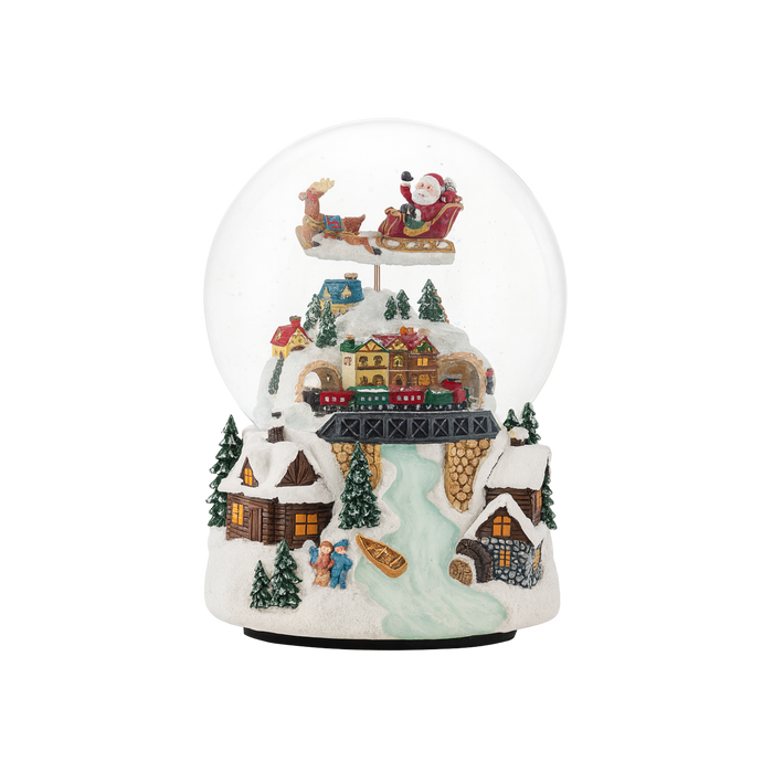 Home Branded Snow Globe