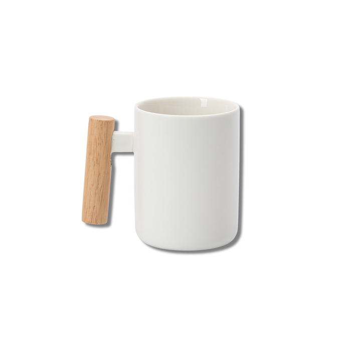 NordicWood Ceramic Mug