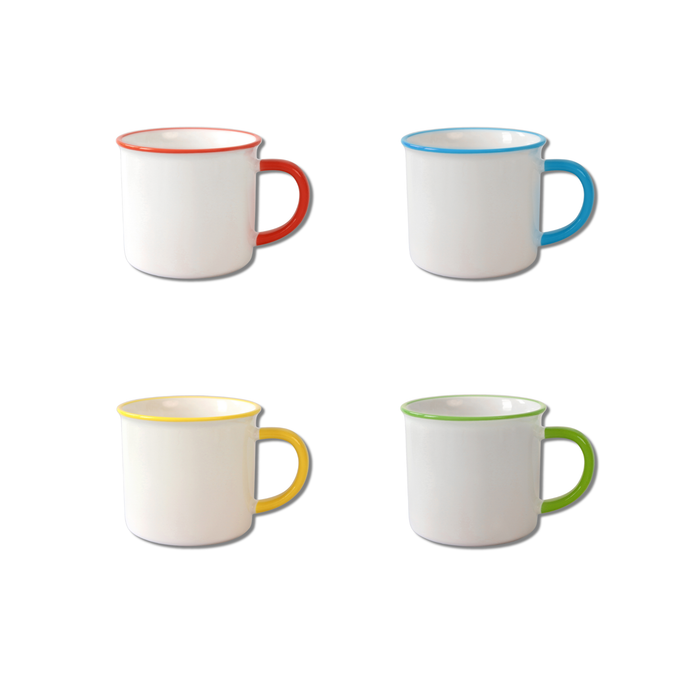 ColorRim Retro Mug