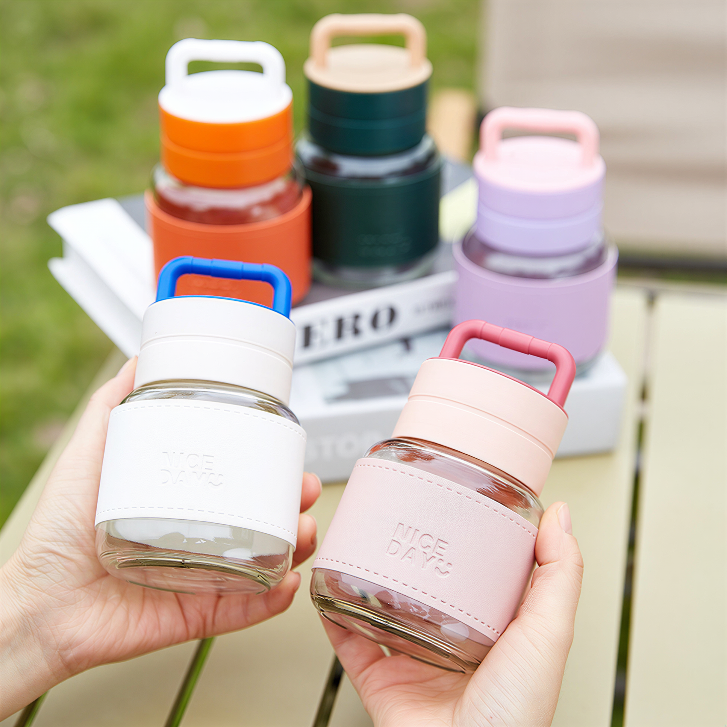 LeatherGuard Mini Glass Cup