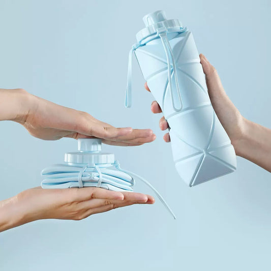 TravelEase Foldable Water Bottle