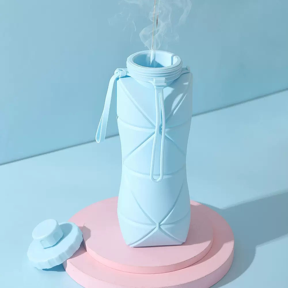 TravelEase Foldable Water Bottle