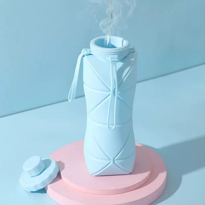 TravelEase Foldable Water Bottle