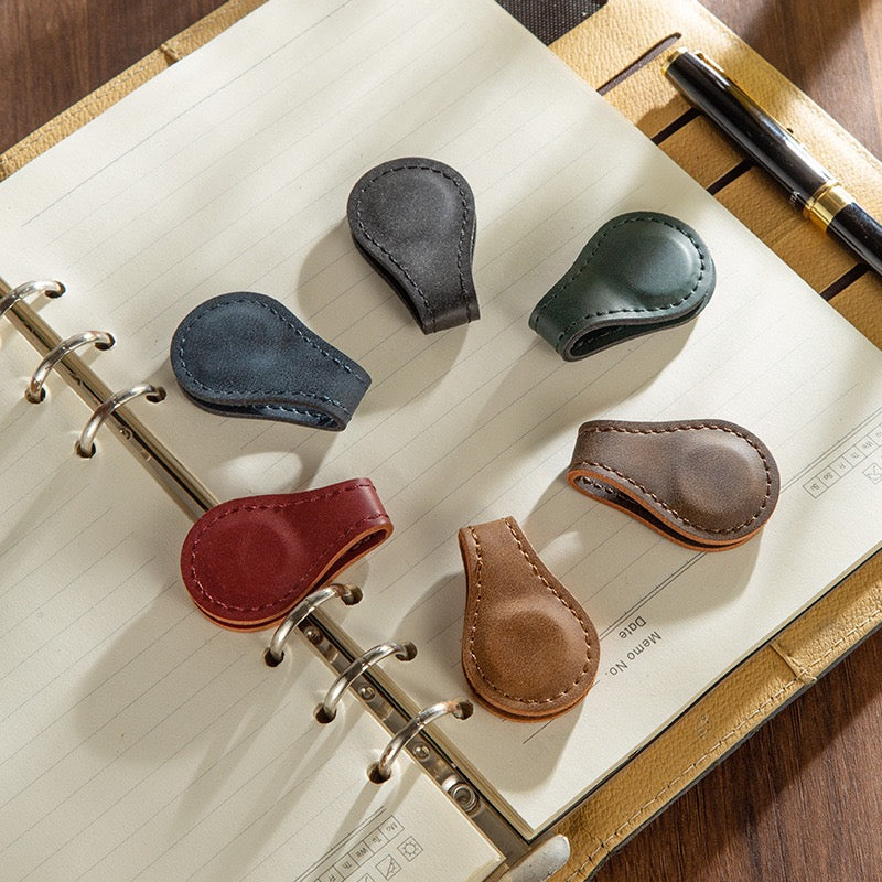 MagnaFold Leather Bookmark