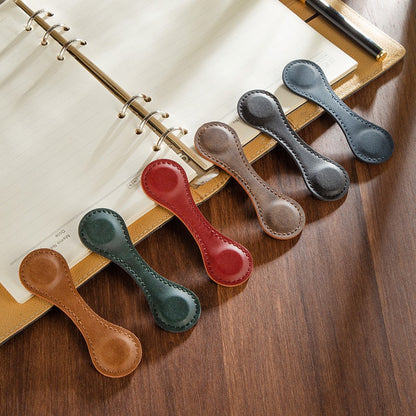 MagnaFold Leather Bookmark