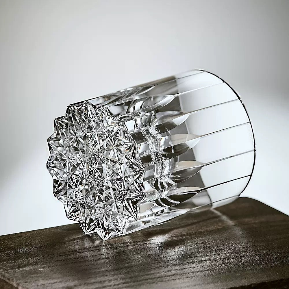 CrystalEdge Whiskey Glass