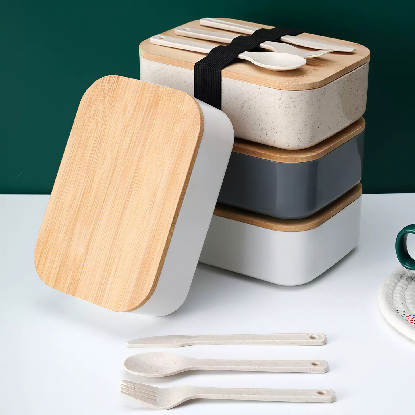 EcoBento Bamboo Lunch Box