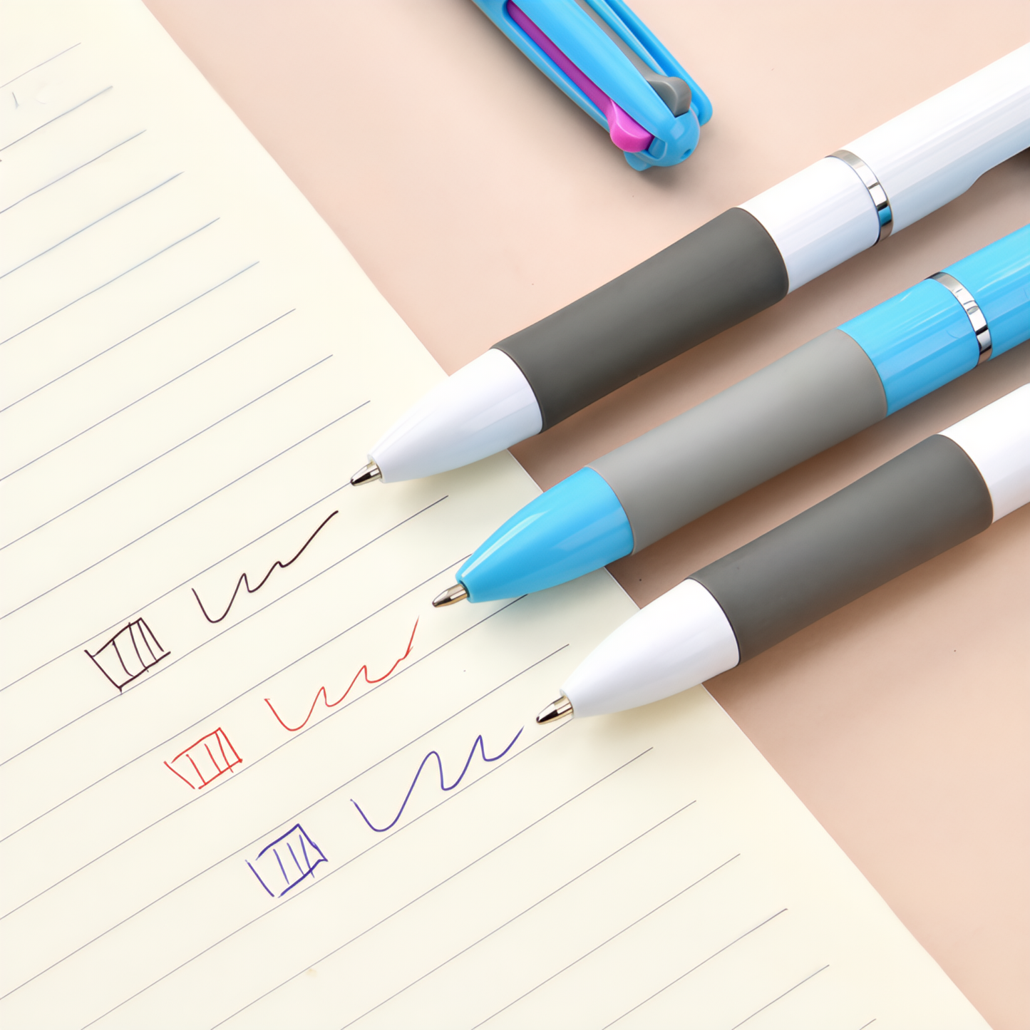 TriNote 3-Color Ballpoint Pen