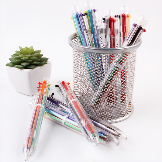 ClearView 6-Color Ballpoint Pen