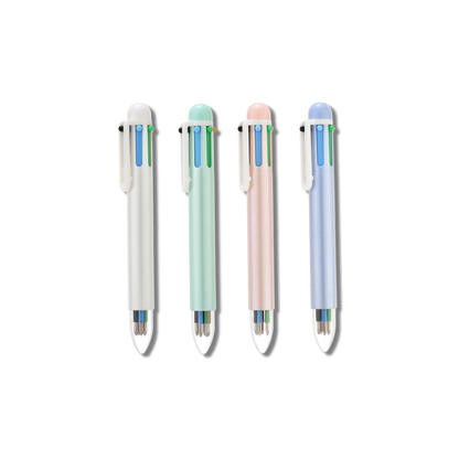 PearlGlow 6-Color Ballpoint Pen