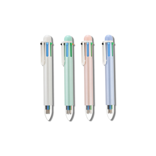 PearlGlow 6-Color Ballpoint Pen