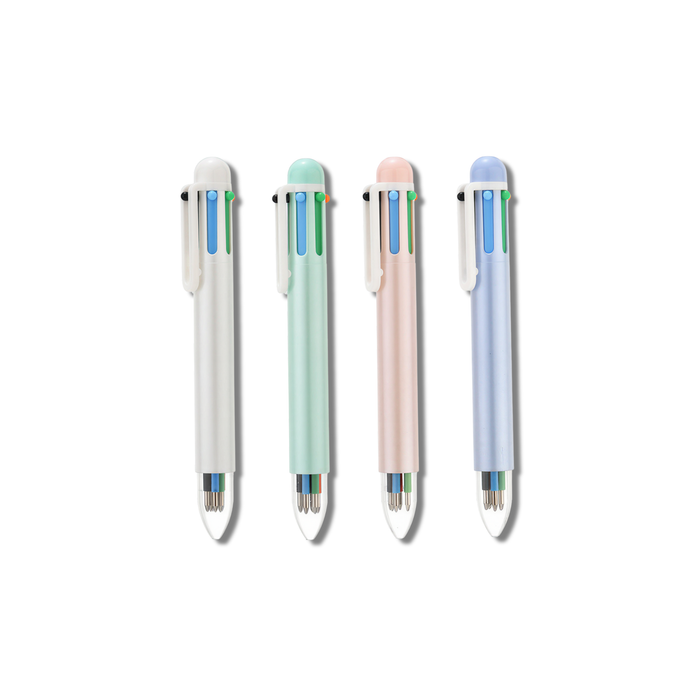 PearlGlow 6-Color Ballpoint Pen