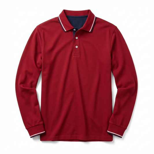 ClassicEdge Long Sleeve Polo