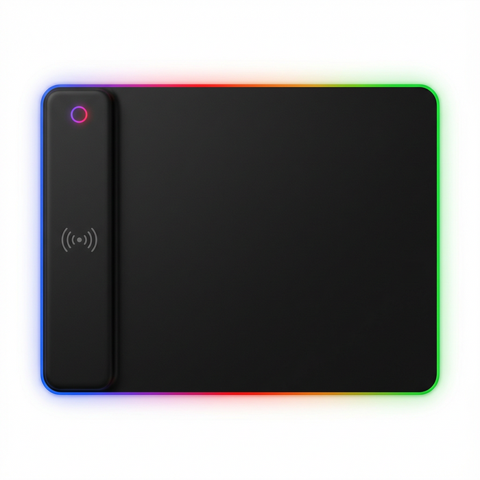 GlowEdge RGB Desk Mat
