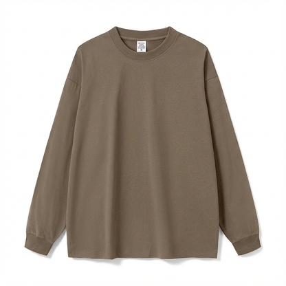 SoftBase Ribbed Cuff Long Sleeve Tee