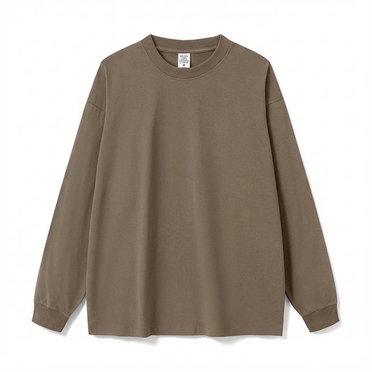 SoftBase Ribbed Cuff Long Sleeve Tee