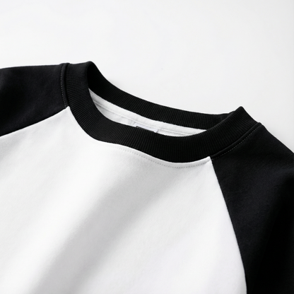 ColorBlock Raglan Sweatshirt