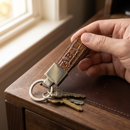 UrbanLoop Leather Keychain