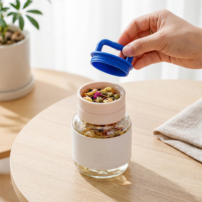 LeatherGuard Mini Glass Cup