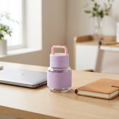 LeatherGuard Mini Glass Cup